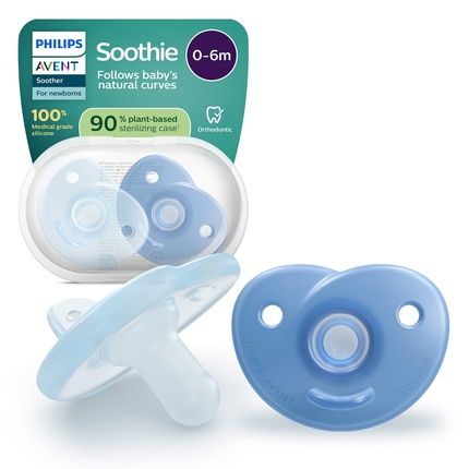 Avent Soothie Pacifier 06 Months Boy Ideal For Soothing Infants