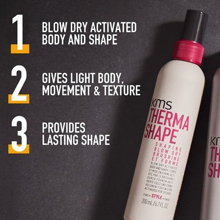 Kms Thermashape Shaping Blow Dry Brushing Style Spray 200Ml - Image 3