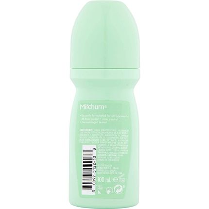 Mitchum Women 48Hr Protection Roll-On Deodorant And Antiperspirant 100Ml Pure Fresh Dermatologist Tested