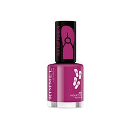 Rimmel 60 Seconds Super Shine Nail Polish Violet En Vogue 336 8Ml