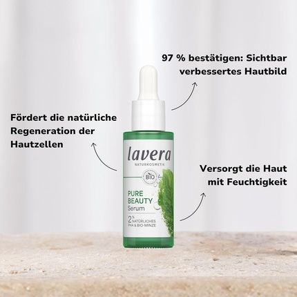 Lavera Pure Beauty Facial Serum With Salicylic Acid And Niacinamide - Image 3