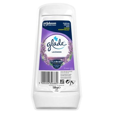 Glade Long Lasting Air Freshener Gel For Bathrooms Cabinets And Small Spaces Lavender Fragrance Essential Oils