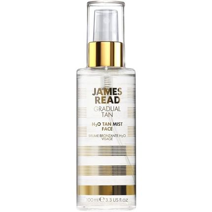 James Read H2O Gradual Self Tanning Spray Tan For The Face Light To Medium Tone 100Ml
