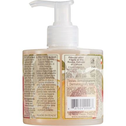 Nesti Dante Il Frutteto Natural Liquid Soap 300Ml