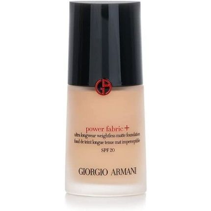 Giorgio Armani Power Fabric Ultra Longwear Weightless Matte Foundation 3 Spf 20 30Ml 1Oz