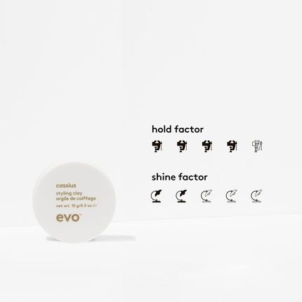 Evo Cassius Styling Clay Adds Texture With Long Lasting Style 15G