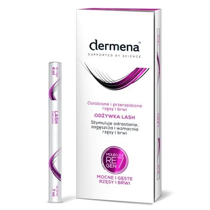 Dermena Lash And Brow Renewal Serum - 11Ml Enhanced Formula For Thicker Healthier Lashes And Brows