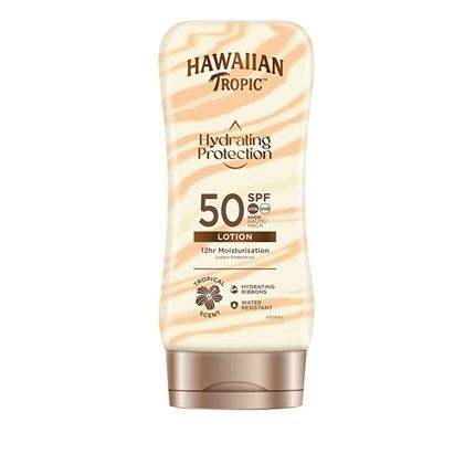 Hawaiian Tropic Hydrating Protection Sunscreen Spf 50 Uva/Uvb Protection