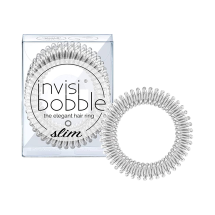 Invisibobble Slim The Elegant Hair Ring Chrome Sweet Chrome