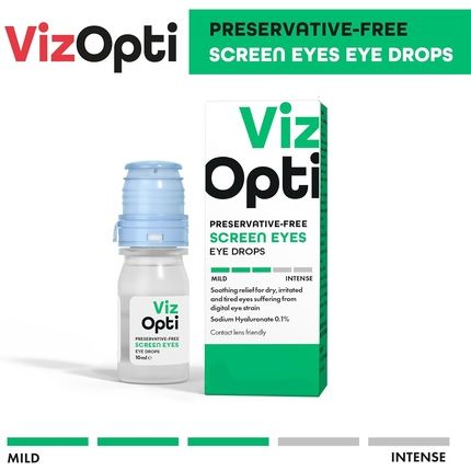 Screen Eyes Eye Drops For Digital Eye Strain - Hydrating & Lubricating