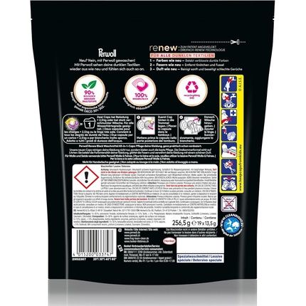 Perwoll Renew Caps Black Laundry Detergent 19 Washes - Image 3