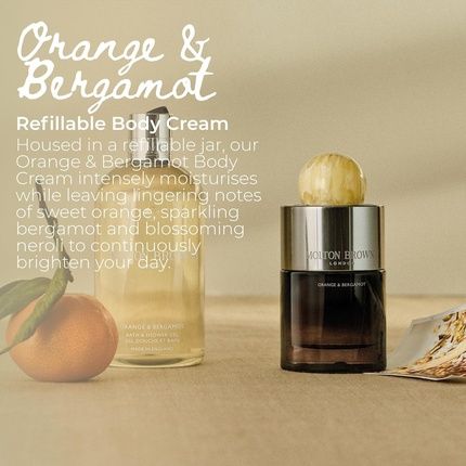 Molton Brown Orange & Bergamot Refillable Body Cream 200Ml