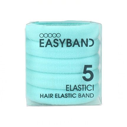 Xan Pro Turquoise Hair Elastic Band 1 Unit - Pack Of 5