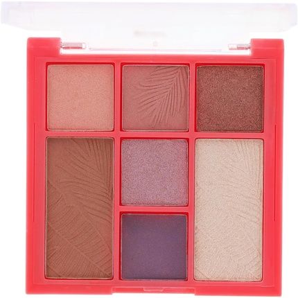 Sunkissed West Coast Face And Eye Palette With 7 Shades