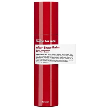 Recipe For Men After Shave Balm Non-Oily Soothing 100Ml