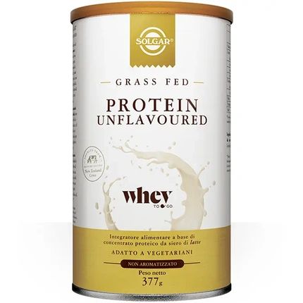 Solgar Grass Fed Whey To Go Unflavored 360 Oz