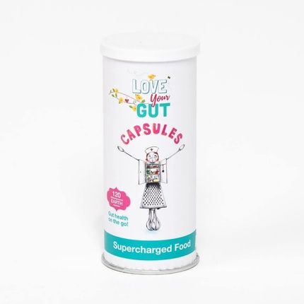 Love Your Gut Capsules Diatomaceous Earth Food-Grade Amorphous Silica Fresh Water Type