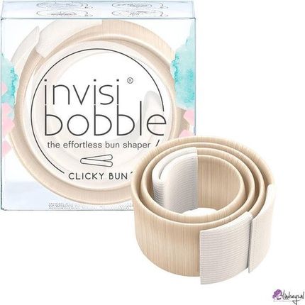 Invisibobble - Clicky Bun - To Be Or Nude To Be - Hair Elastic 1 Piece