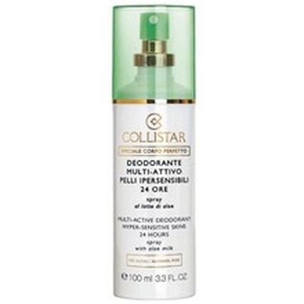 Collistar Perfect Body Deodorant Hyper Sensitive Spray 100Ml 24Hour Deodorant Spray For Sensitive Skin