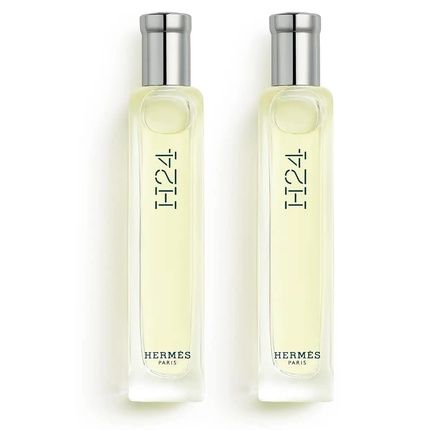 Hermes H24 2-Piece Miniature Set For Men 2 X 15Ml Eau De Toilette Spray 0.50 Fl Oz
