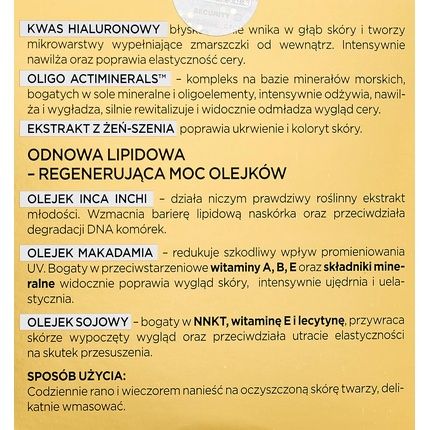 Eveline Cosmetics Gold Lift Expert Strong Anti-Wrinkle Firming Cream Day & Night 70+ With 24Karat Gold 50Ml - Image 3