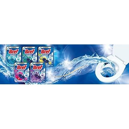 Bref Color Active Eucalyptus Toilet Pendant 3X50G - Pack Of 3