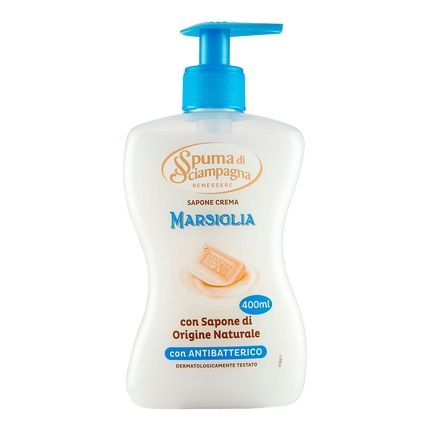 Spuma Di Sciampagna Marsiglia Neutral Ph Natural Antibacterial Liquid Soap 13.53 Fluid Ounces (400Ml)
