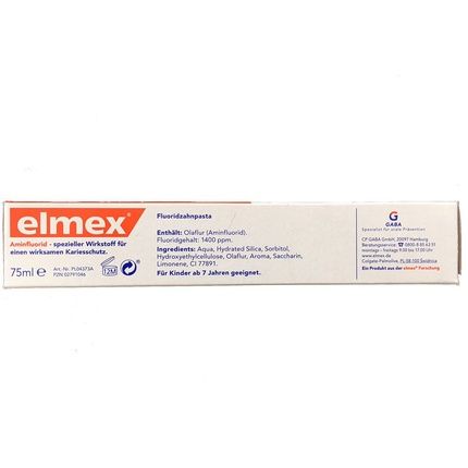 Elmex Toothpaste Anti-Cavity Soft And Resilient For Daily Use 75Ml