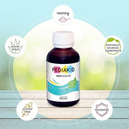 Pediakid Nervositat Promotes Relaxation And Inner Peace Gluten-Free Allergen-Free Vegan 125Ml