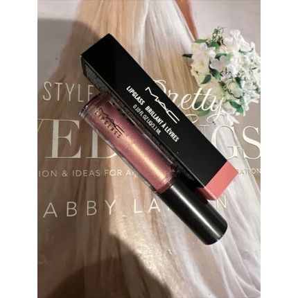 Mac Cosmetics Lipglass 303 Nymphette 0.10 Oz - Authentic - Image 4