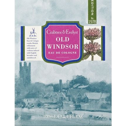 Crabtree & Evelyn Old Windsor Eau De Cologne 3.4 Fl Oz