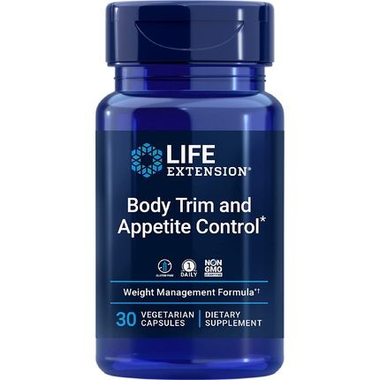 Life Extension Body Trim & Appetite Control Non-Gmo Vegetarian Gluten-Free 30 Capsules