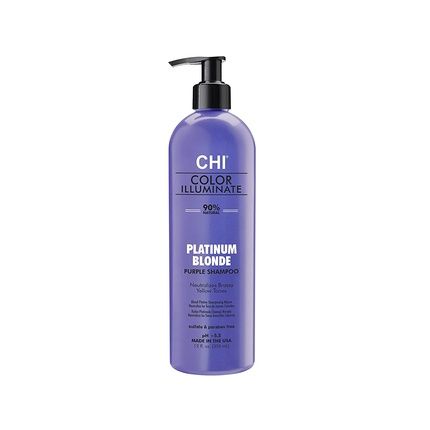 Chi Color Illuminate Shampoo Platinum Blond 355Ml