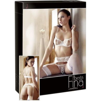 Abierta Fina Bra Set White 75B/S, 1 Pack 1 X 1 Piece White 1 Piece 1 Pack