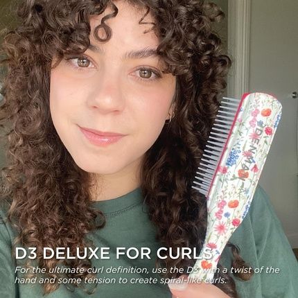 Denman Original Curl Definer & Styler 7 Row Hairbrush For Detangling - Image 3