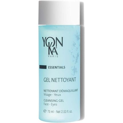 Yon-Ka Cleansing Gel 75Ml Natural Origin Gentle Face Cleansing Foam With Red Algae And Iris