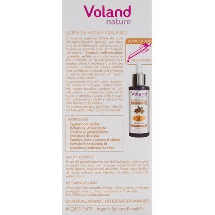 Voland Nat Pure Argan Oil 30Ml - Image 3