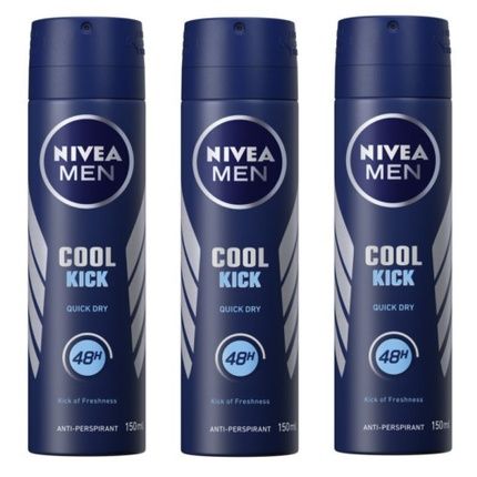 Nivea Men Anti Perspirant Deodorant Spray Cool Kick 150Ml