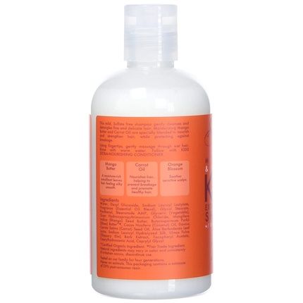 Shea Moisture Kids Mango & Carrot Shampoo 8Oz - Image 3
