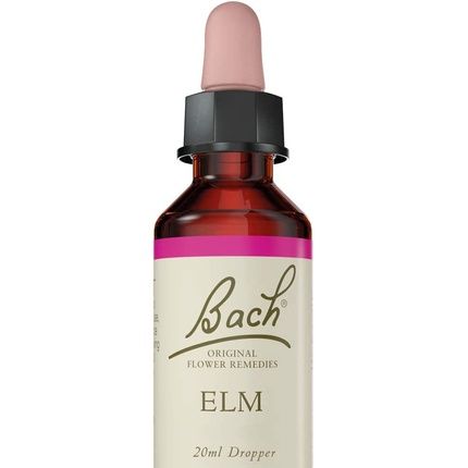 Bach Original Flower Remedy Elm Vegan Formula Flower Essences For Emotional Wellness 1 Dropper Bottle X 20Ml