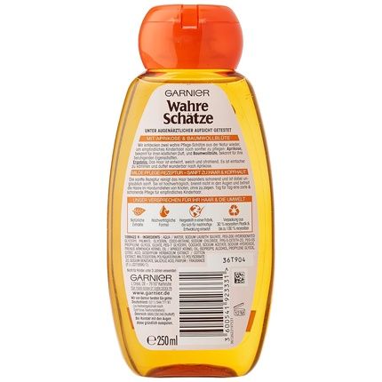 Garnier 2In1 Shampoo For Kids Gentle Cleansing Without Parabens Or Silicones True Treasures 250Ml