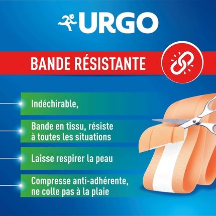 Urgo Robust Cutting Band Fabric Non-Stick Compress - Image 3