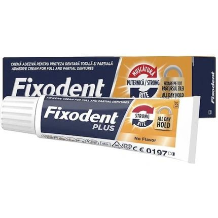 Fixodent Plus Denture Fixing Cream For Strong Hold 40G
