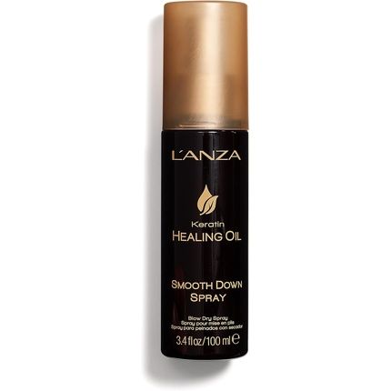 L'Anza Keratin Healing Oil Smooth Down Blow Dry Hair Spray Effortlessly Calms