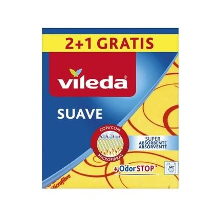 Vileda Vileda Soft Dishcloth Odor Stop 3 Units