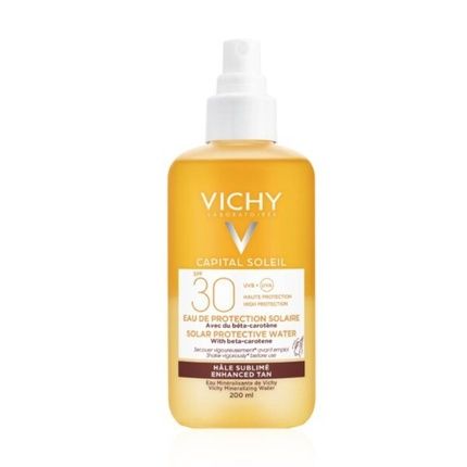 Vichy Ideal Soleil Solar Protective Water Enhanced Tan Spf30 200Ml - Image 3