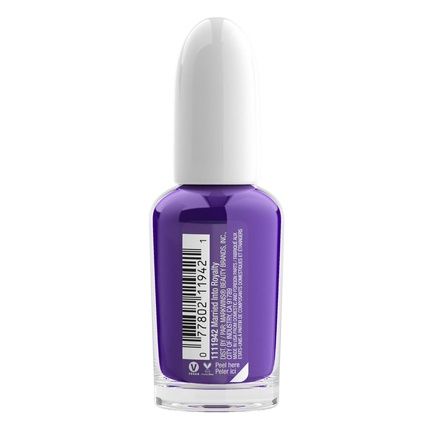 Wet N Wild Fast Dry Nail Polish Color Purple Married Into Royalty - Image 3