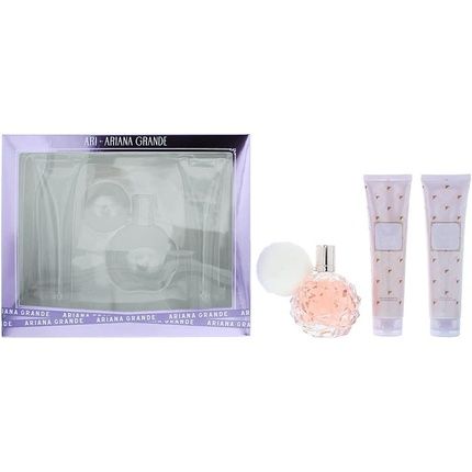 Ariana Grande Ari Gift Set + Eau De Parfum 100Ml + Body Lotion 100Ml + Bath And Shower Gel 100Ml