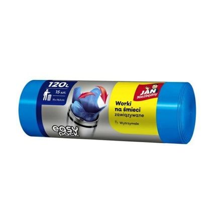 Sarantis Jan Easy Trash Bags 120L A15 Blue
