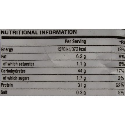 Myprotein Unflavoured Impact Weight Gainer 2500G - Image 3